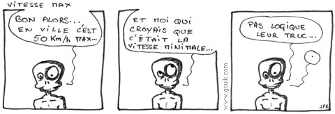Permis de conduire : vitesse max, mai 2010
